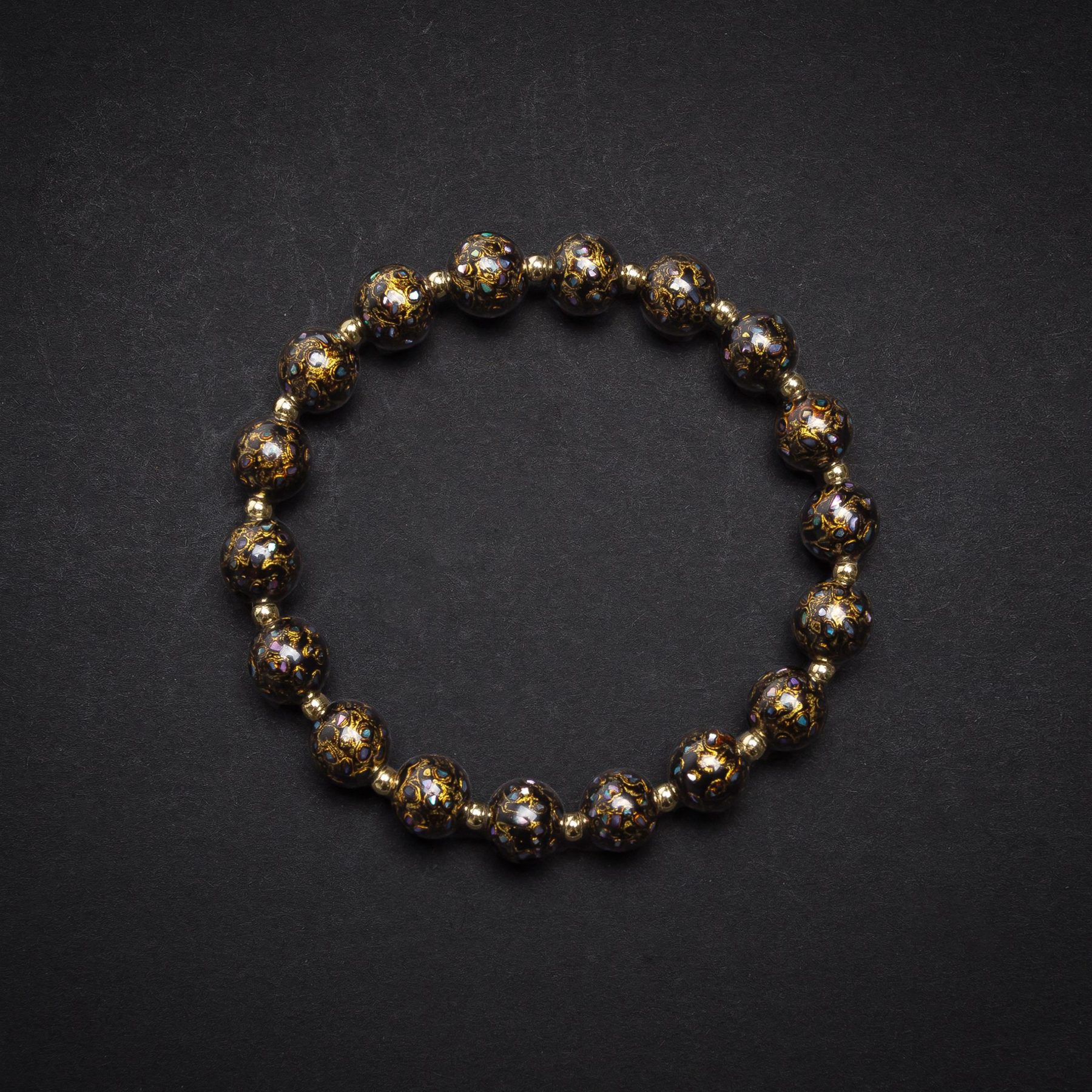 Obsidian - 8mm - 2 OBSIDIAN (8mm)