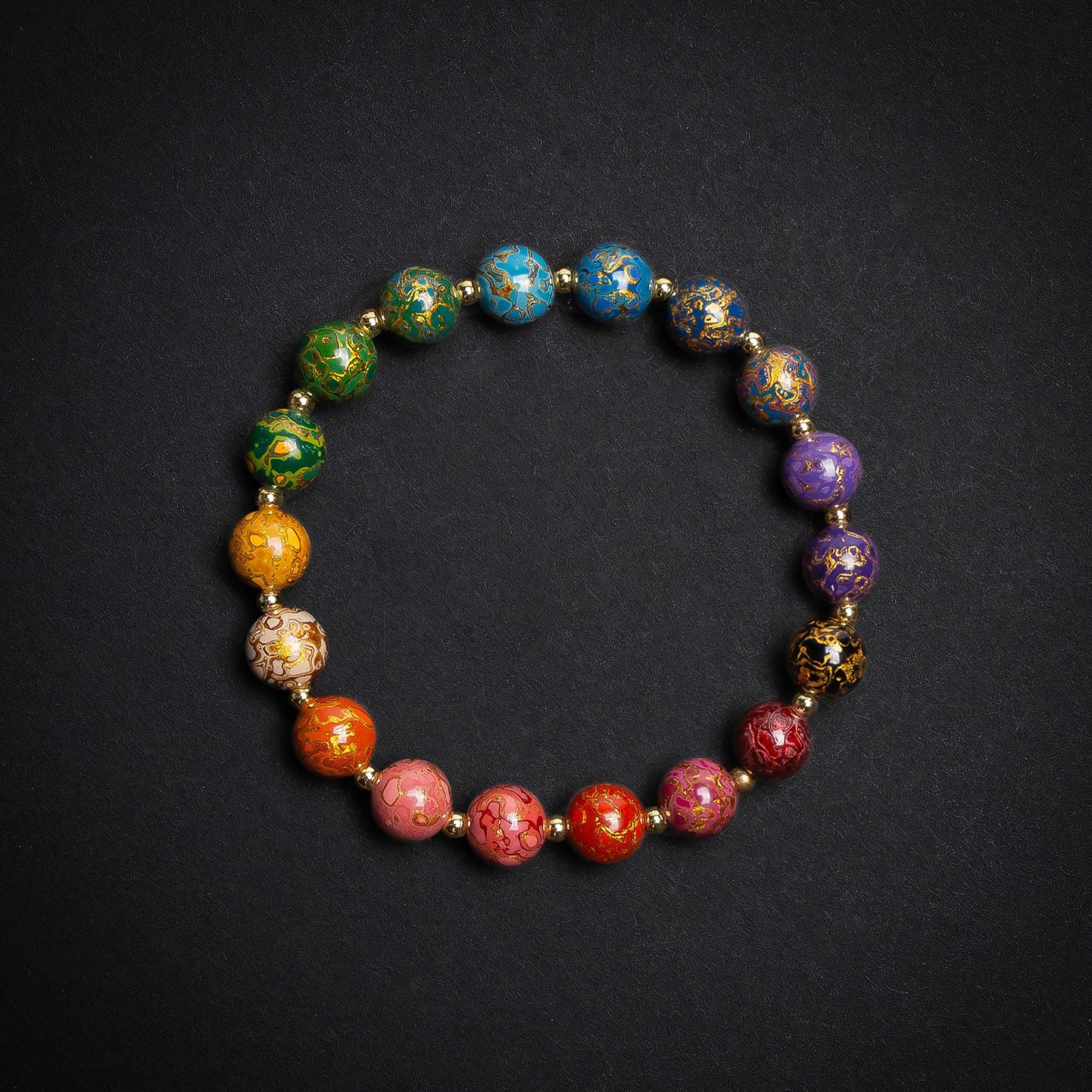 Rainbow - 8mm - 2 Rainbow