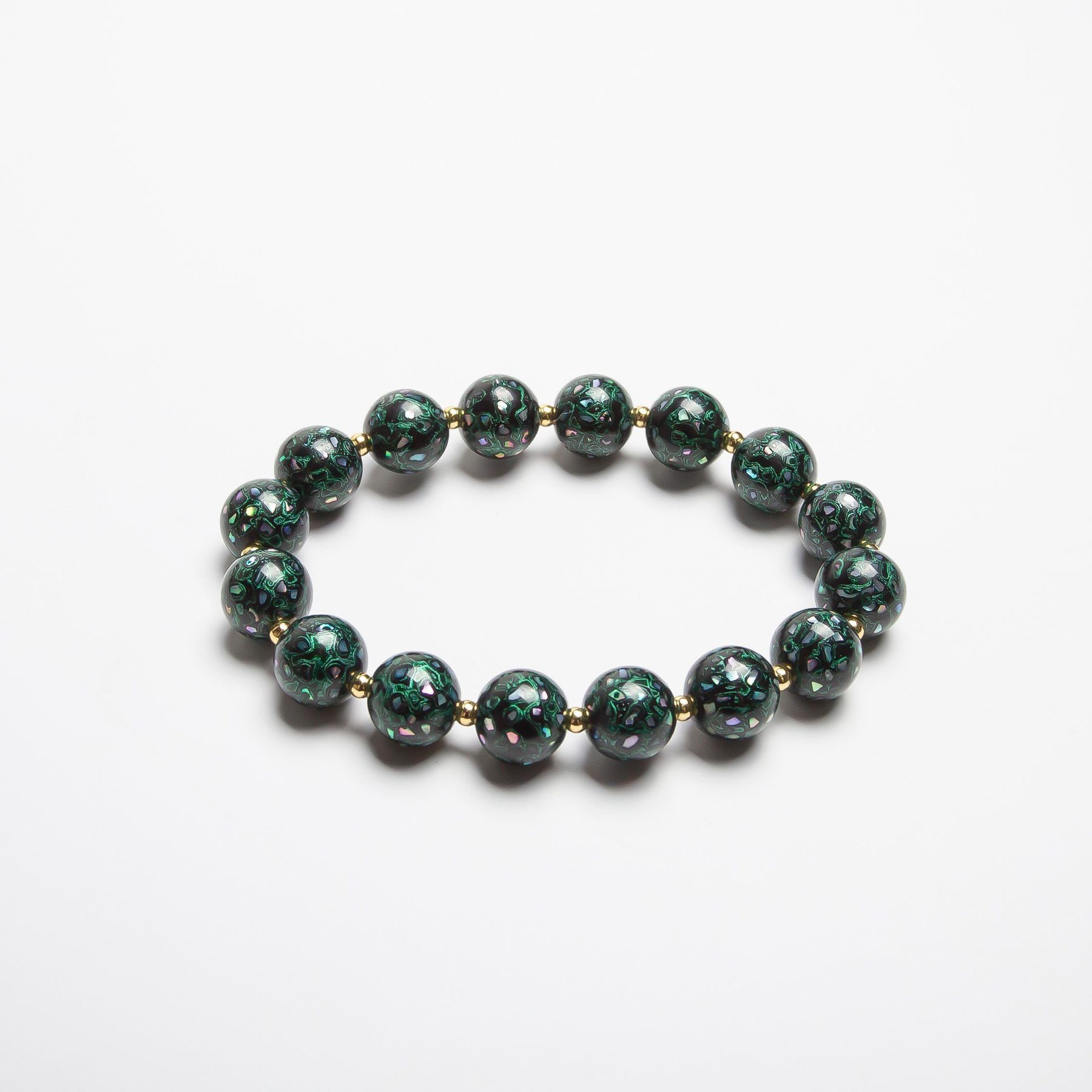 Universe - 10mm -1 Universe lacquer bracelet – A dark blue handcrafted lacquer bangle, inspired by the vast cosmos, merging heritage jewelry craftsmanship with celestial elegance.