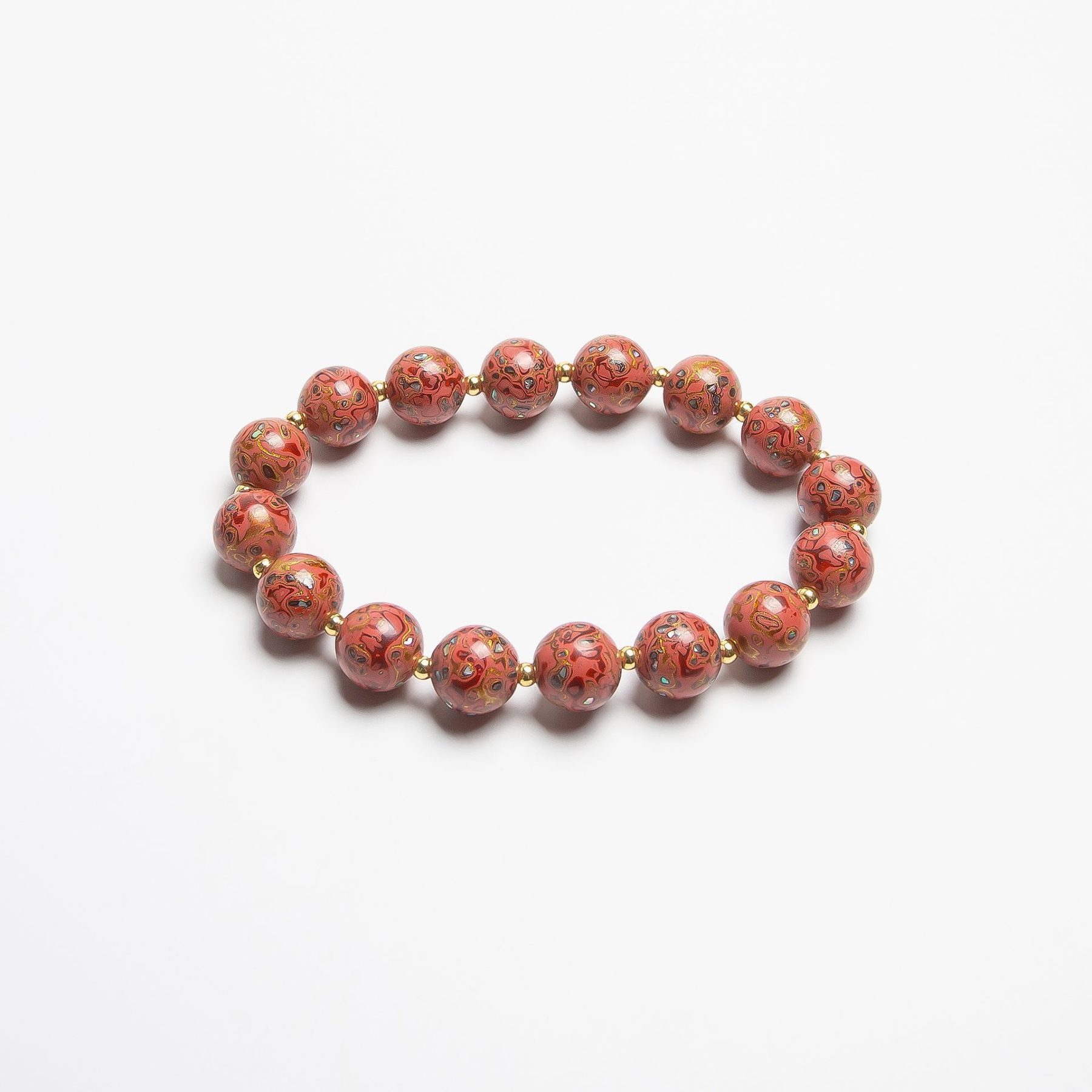 Rosé - 10mm - 1 Rosé lacquer bracelet – A handcrafted pink lacquer bangle, blending traditional Chinese lacquerware techniques with a modern, minimalist aesthetic.